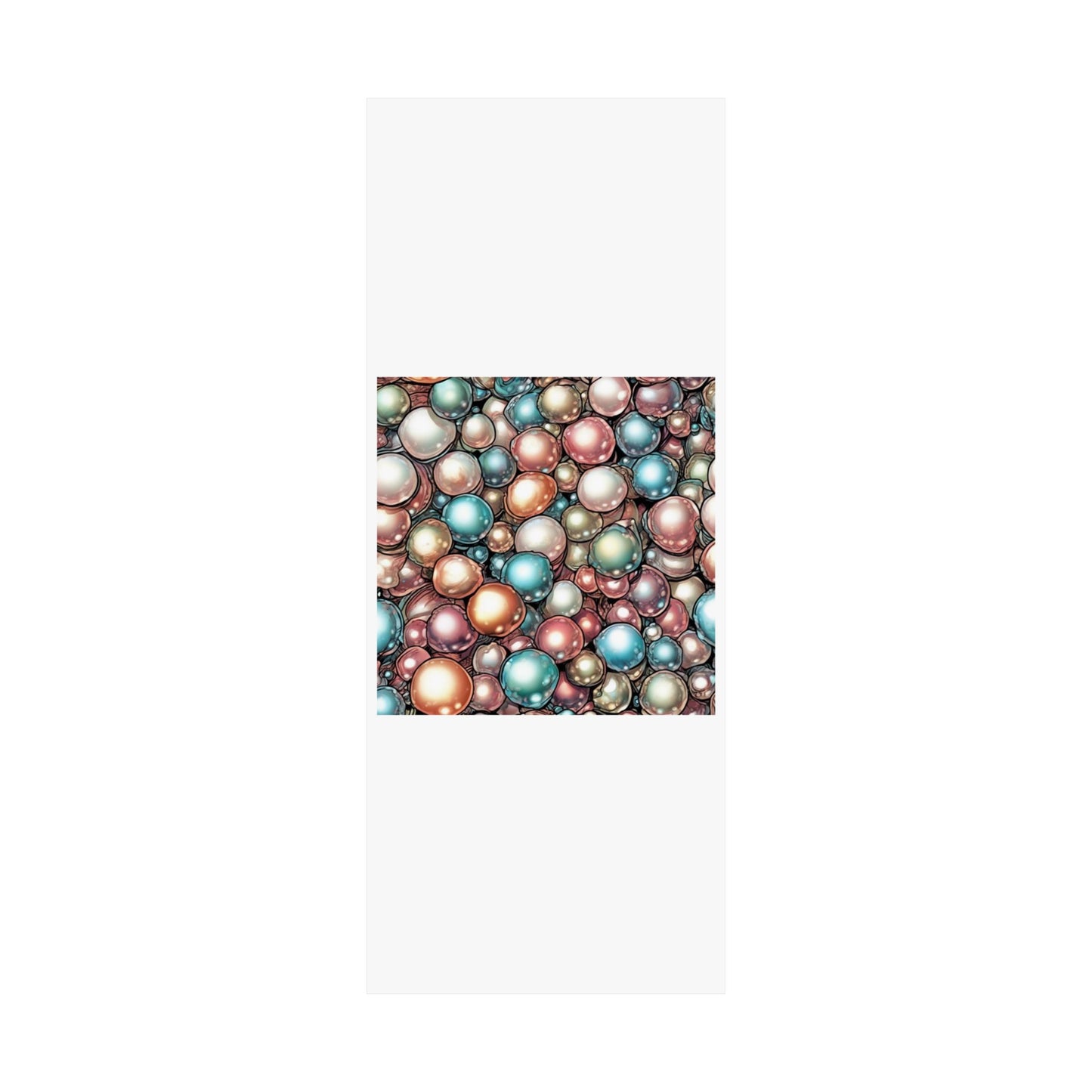 Rainbow Pearl Marble Abstract Gift Art Poster
