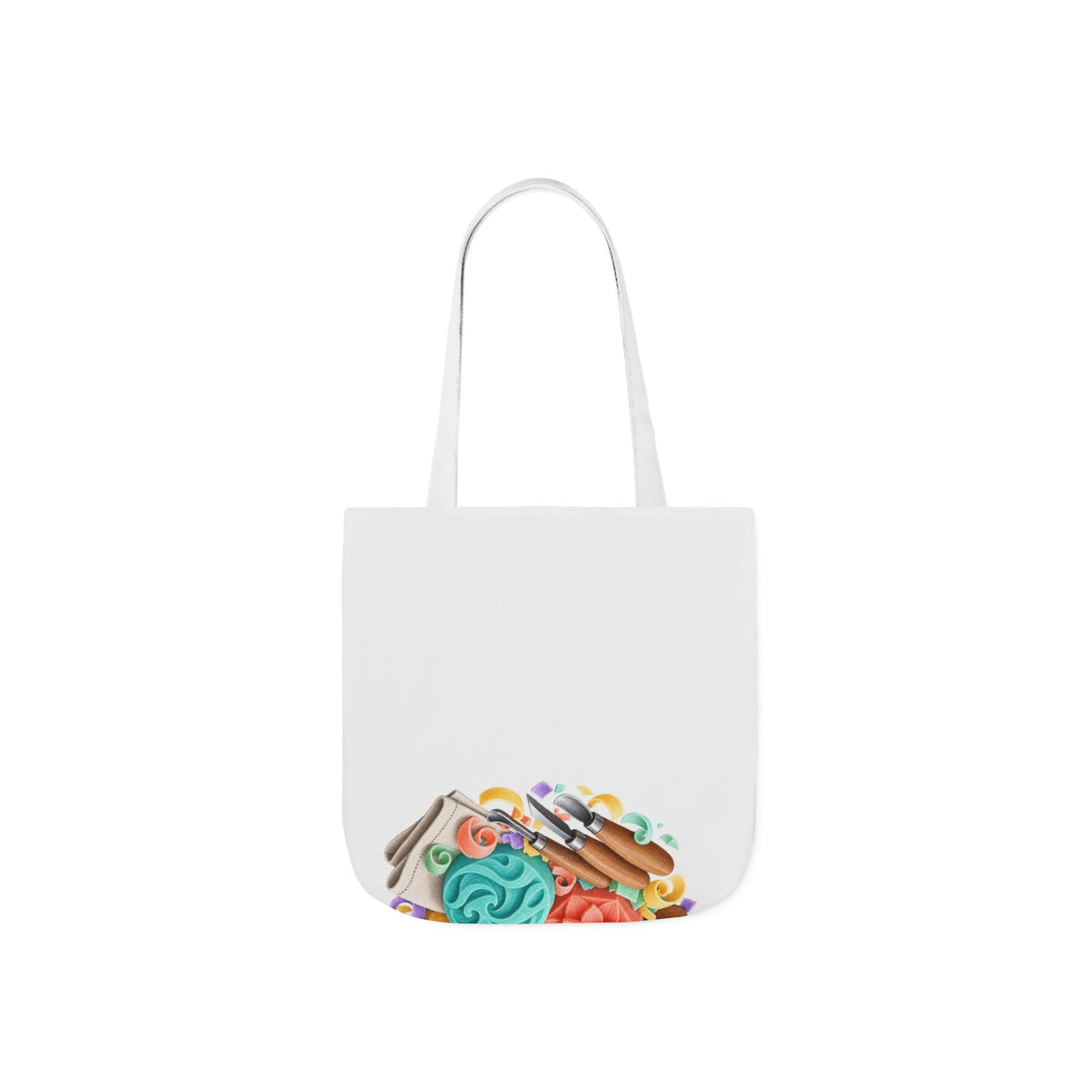 Colorful Soap Carving Workshop Tote Bag