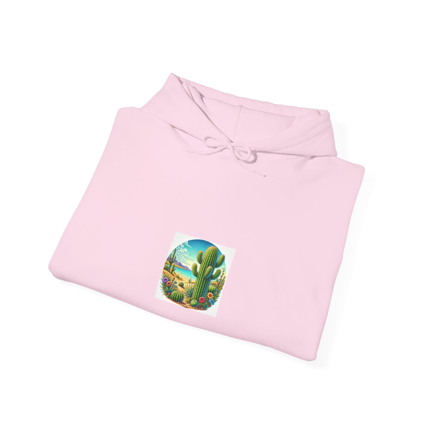 Desert Cactus Bloom Garden Botanical Graphic Hoodie Plant Lover Gift