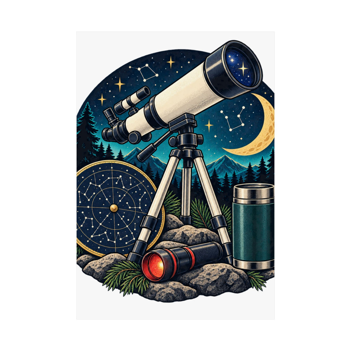 Backyard Stargazing Workshop Poster