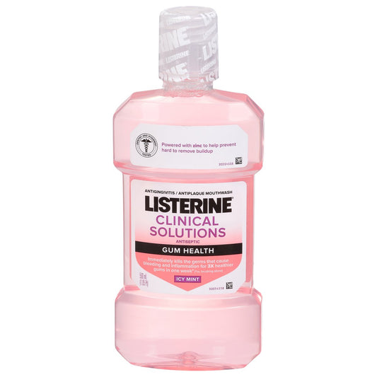 Listerine Mouthwash, Antiseptic, Icy Mint, Gum Health 1.05 Pt