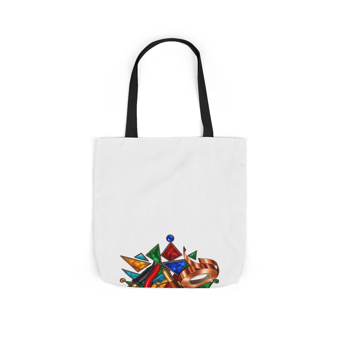 Stained Glass Workshop Tools Tote Bag