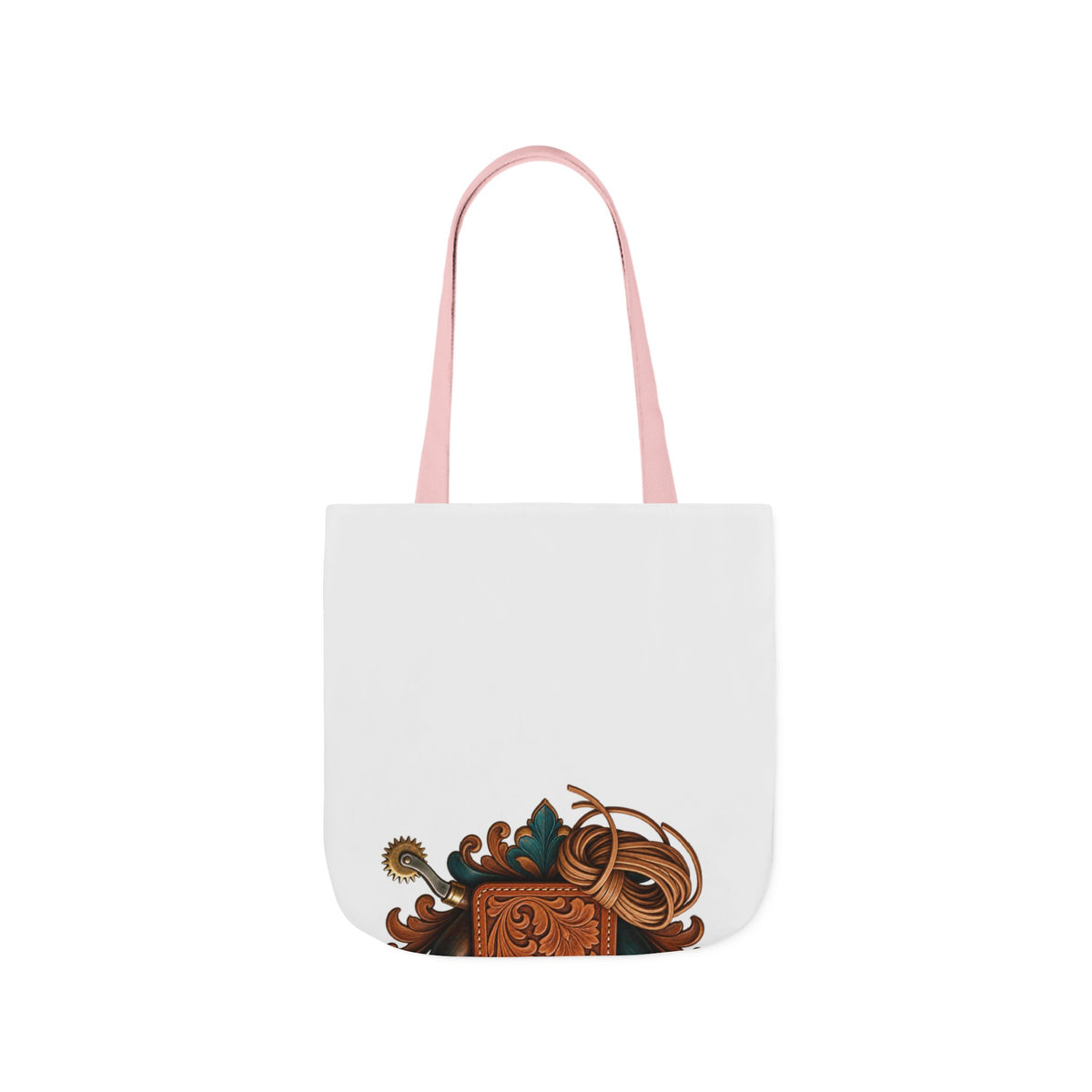Traditional Leather Tooling Workshop Tote Bag