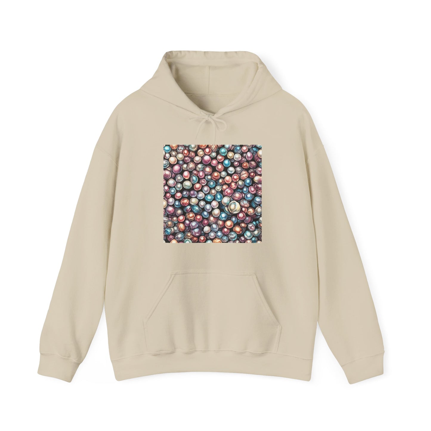 Pearl Bubble Pattern Abstract Gift Art Hoodie