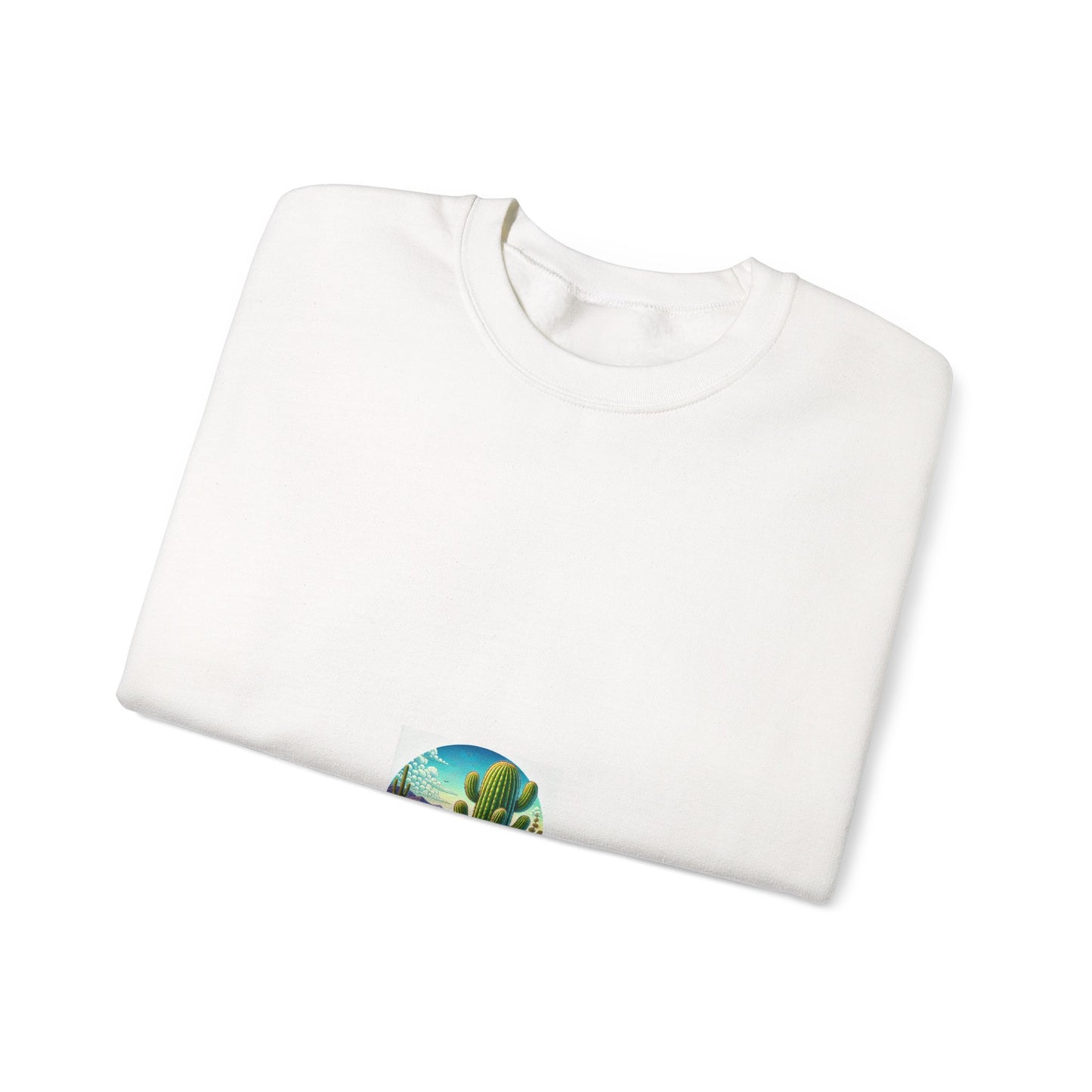 Desert Cactus Bloom Garden Crewneck Sweatshirt Plant Lover Gift