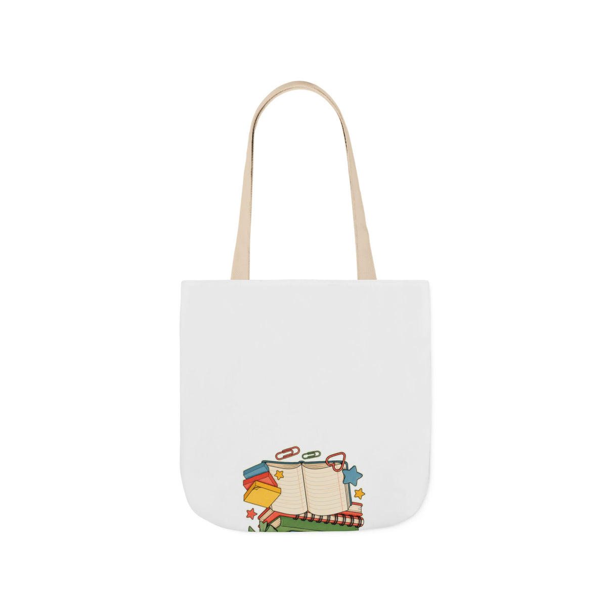 Apple Pencil Desk Stack Back To School Tote Bag