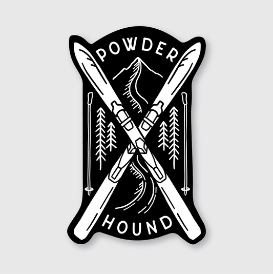 Powder Hound Sticker