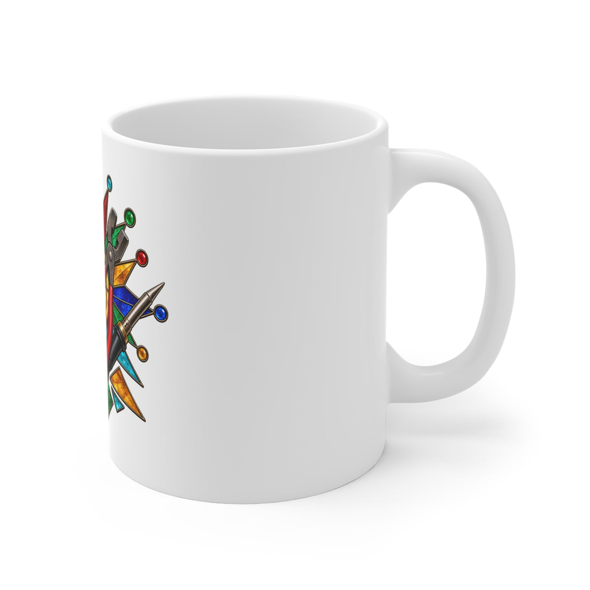 Stained Glass Workshop Tools Mug