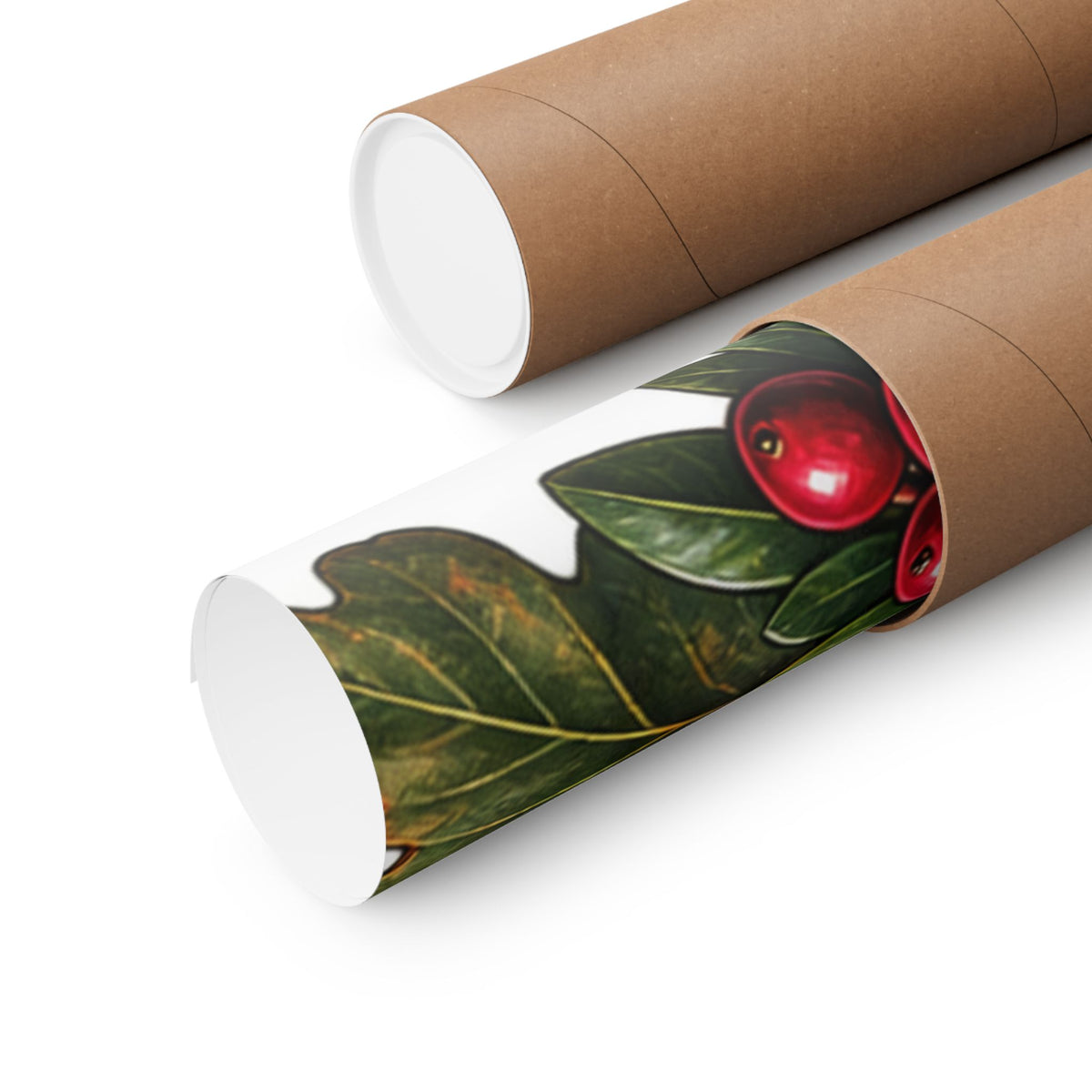 Autumn Oak Lantern and Acorns Poster