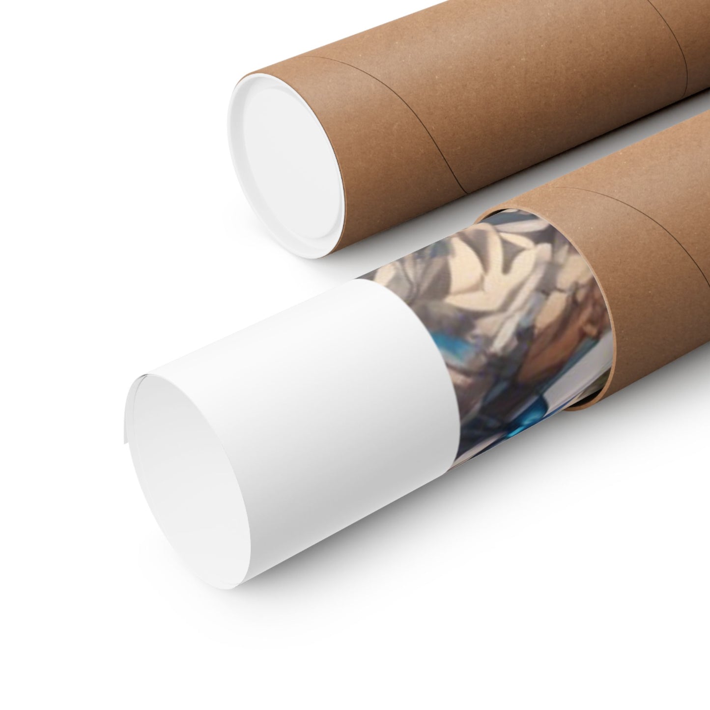 Recycling Rescue Anime Heroine Eco Street Art Poster