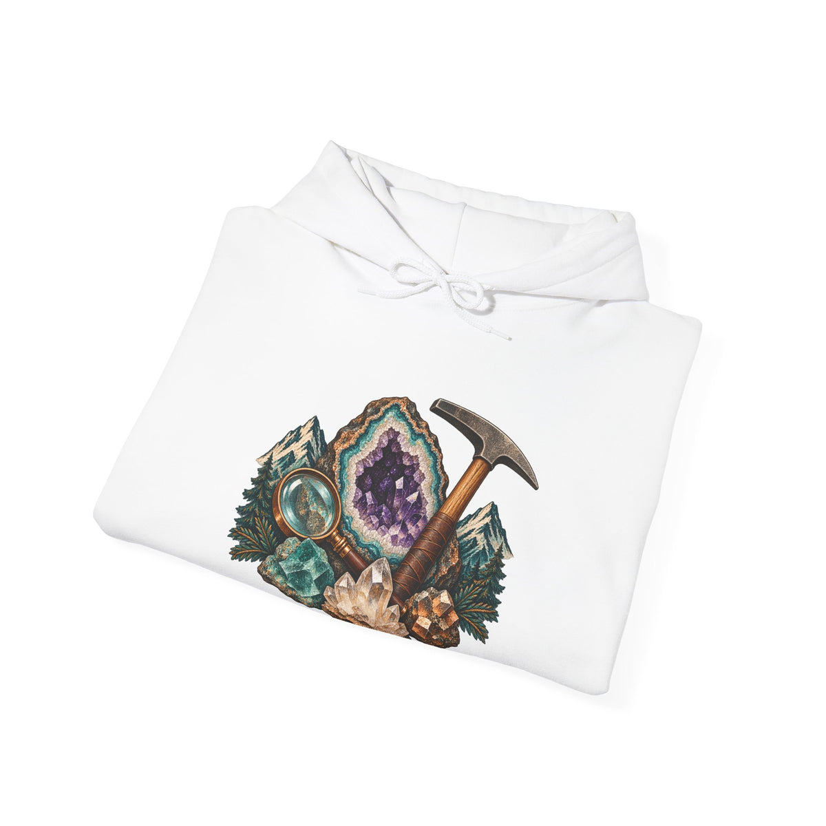 Vintage Geode and Rockhounding Field Kit Hoodie