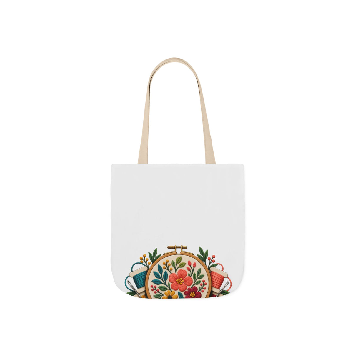 Botanical Embroidery Workshop Tote Bag