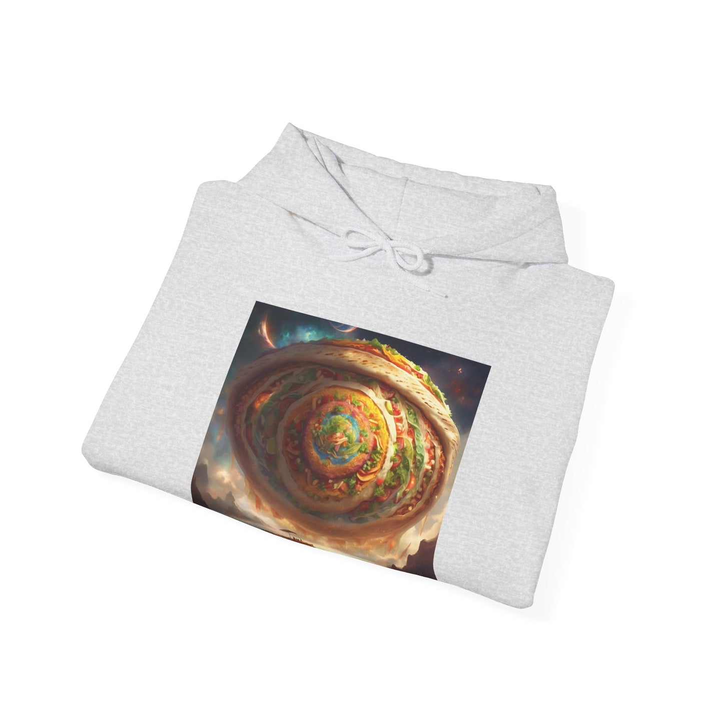 Cosmic Taco Portal Surreal Food Fantasy Art Hoodie