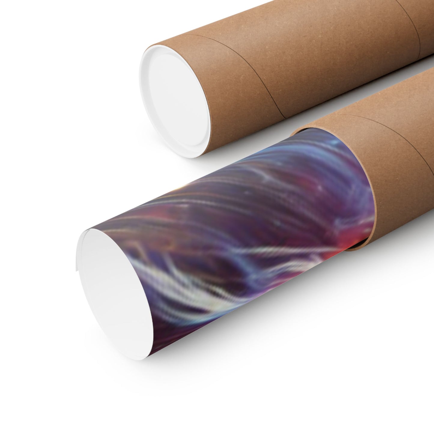 Cosmic Starburst Energy Abstract Space Poster Wall Art Decor