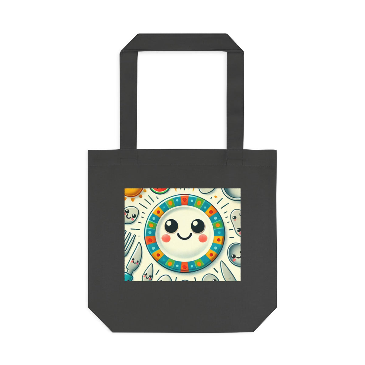 Happy Little Kitchen Club Kawaii Food Lover Market Tote Bag for Bakers