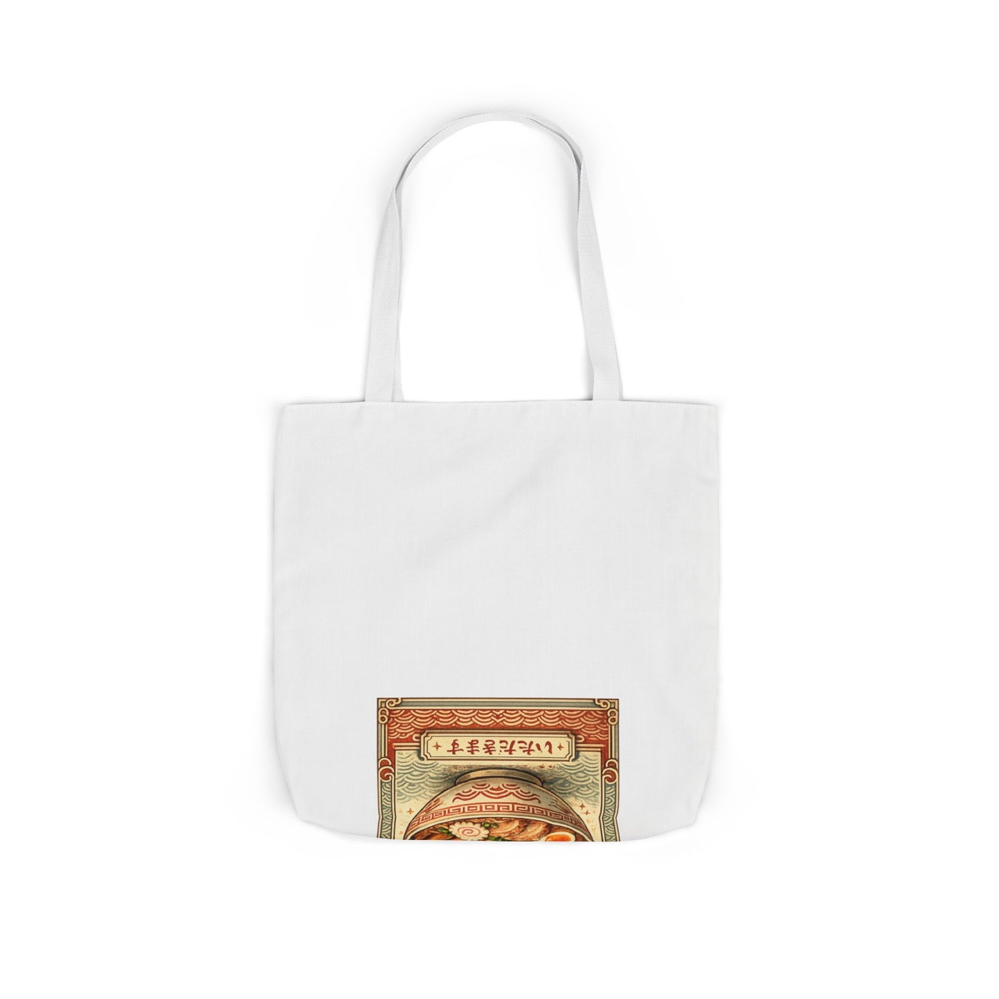 Vintage Ramen Bowl Illustration Tote Bag