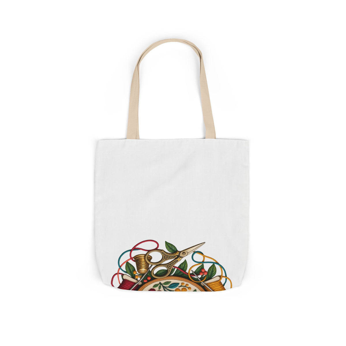 Botanical Embroidery Workshop Tote Bag