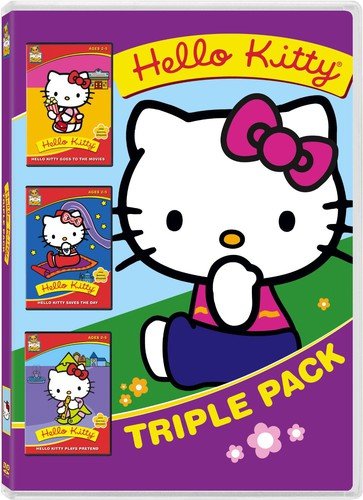 Hello Kitty Triple Pack (goes to the movies, saves the day, plays pretend)