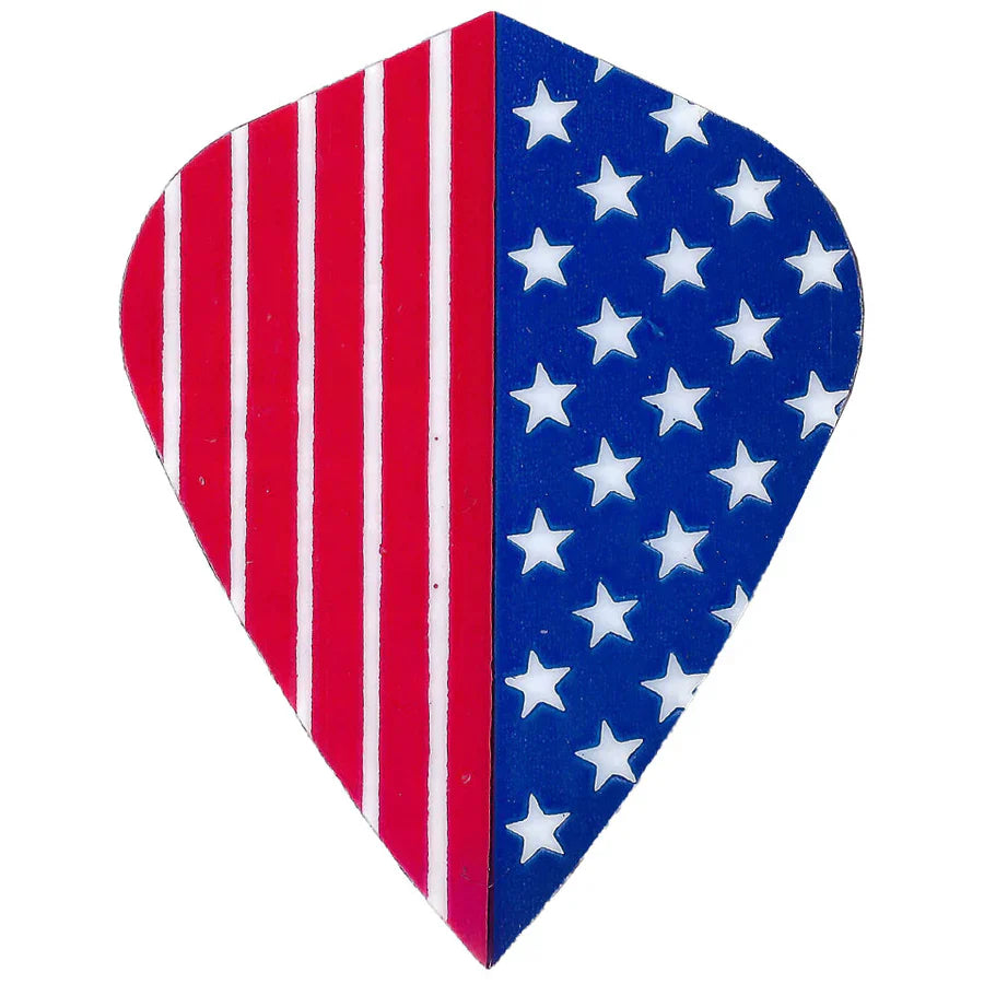 Dart Pros Stars & Stripes Dart Flights - Kite