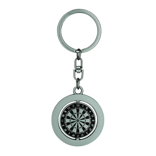 Colonial Spinning Dartboard Key Chain