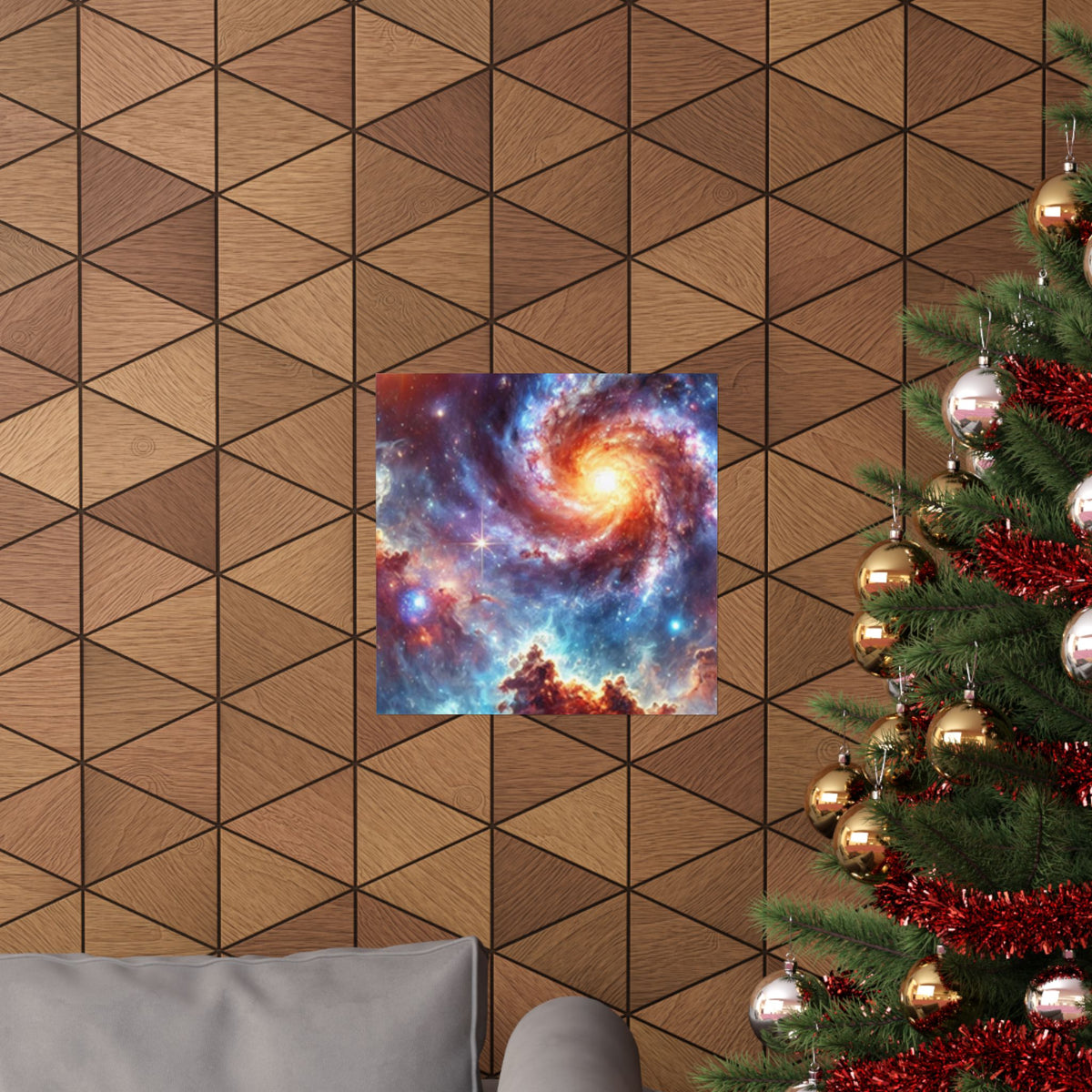 Galaxy Nebula Dreamscape Abstract Space Poster Wall Art Decor