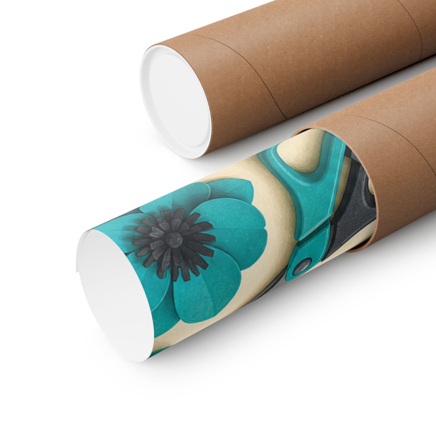 Bright Paper Crafting Hobby Poster