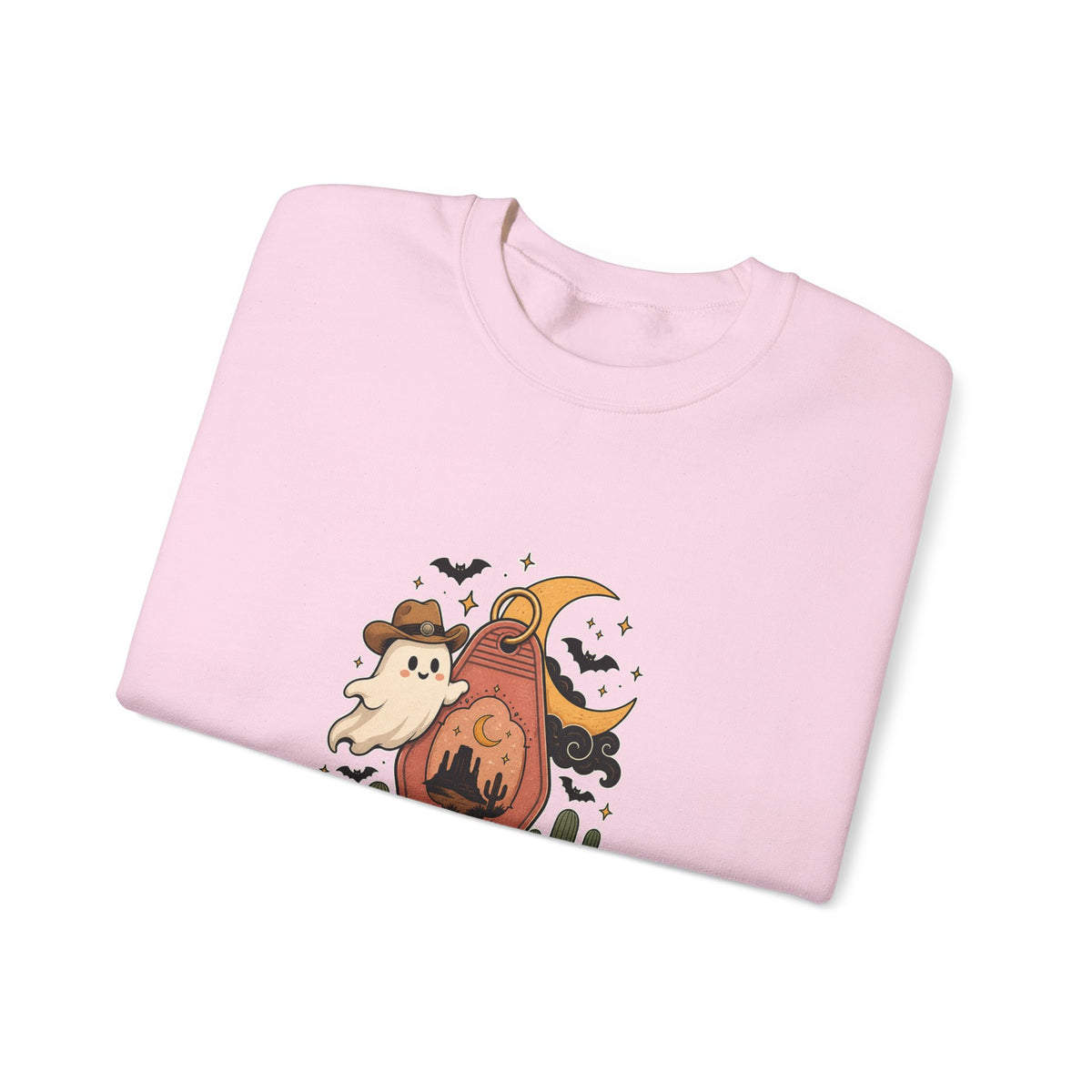 Haunted Desert Keytag Ghost Halloween Sweatshirt