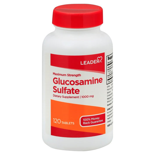 Leader(Tm) Maximum Strength Glucosamine Sulfate Tablets 120Ct