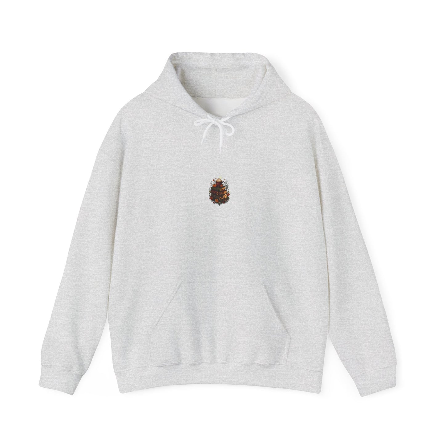 Autumn Library Latte Stack Book Lover Hoodie