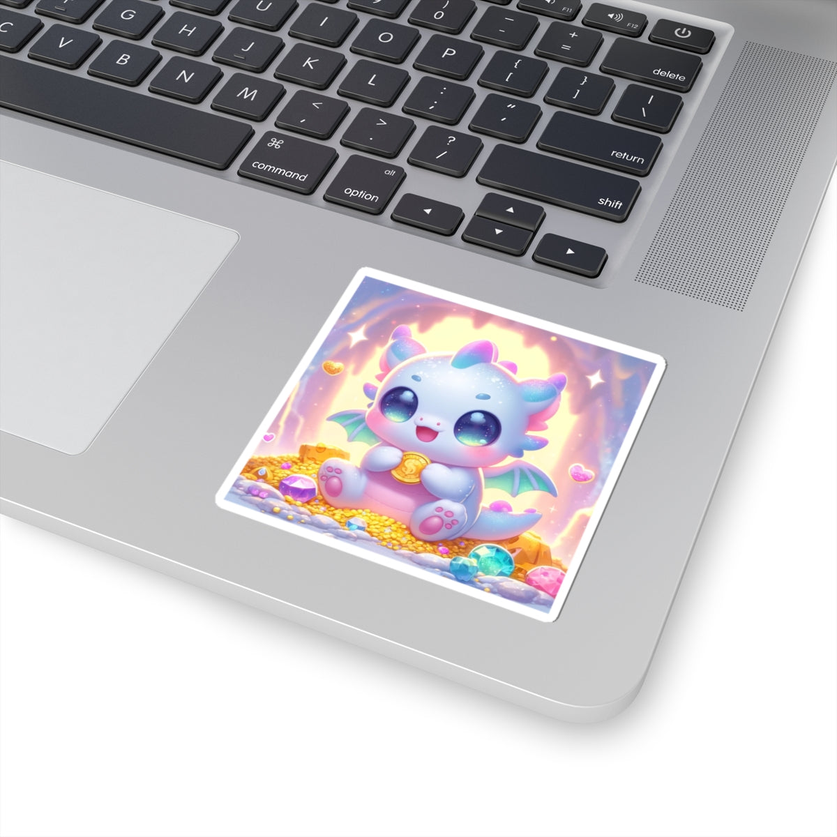 Pastel Treasure Dragon Kawaii Fantasy Sticker