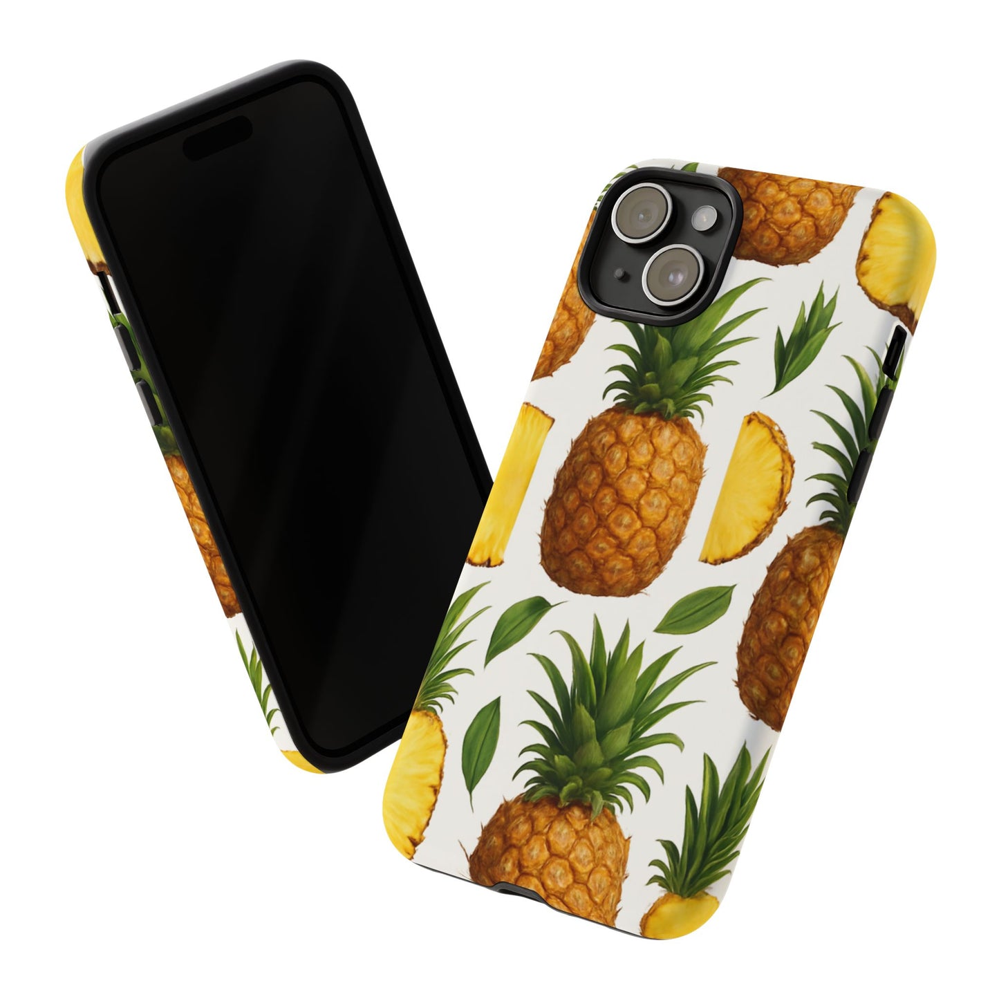 Pineapple Phone Case - Tough Cases, Tropical Phone Cover, Summer Vibe Accessories, Cute Pineapple Design, Fun Gift for Fruit Lovers