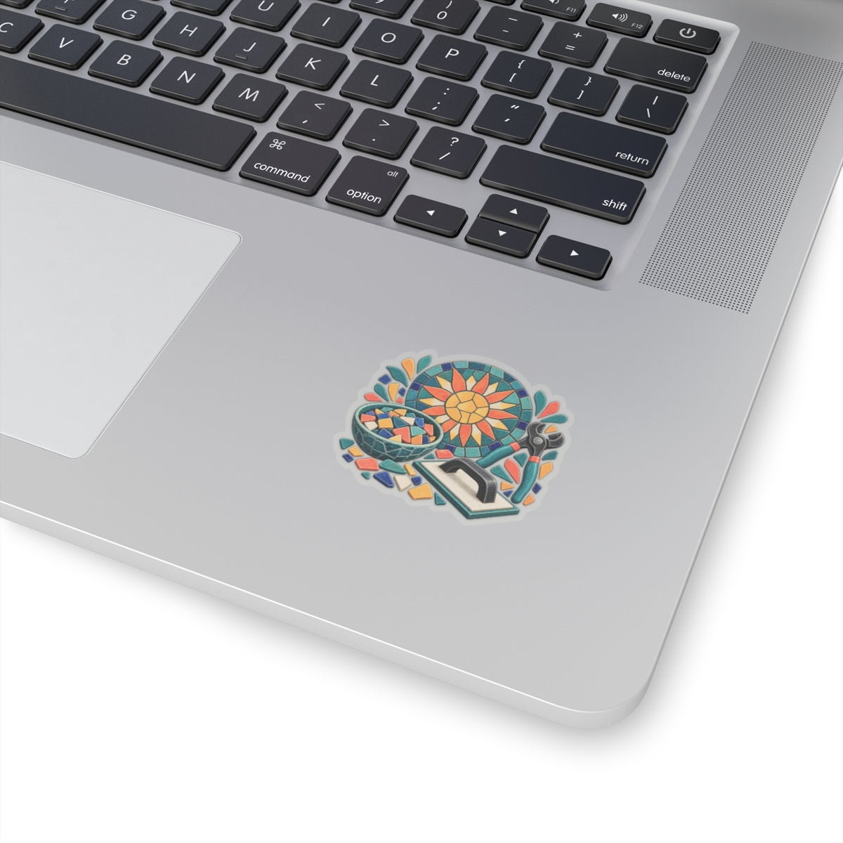 Sunburst Mosaic Making Workshop Sticker