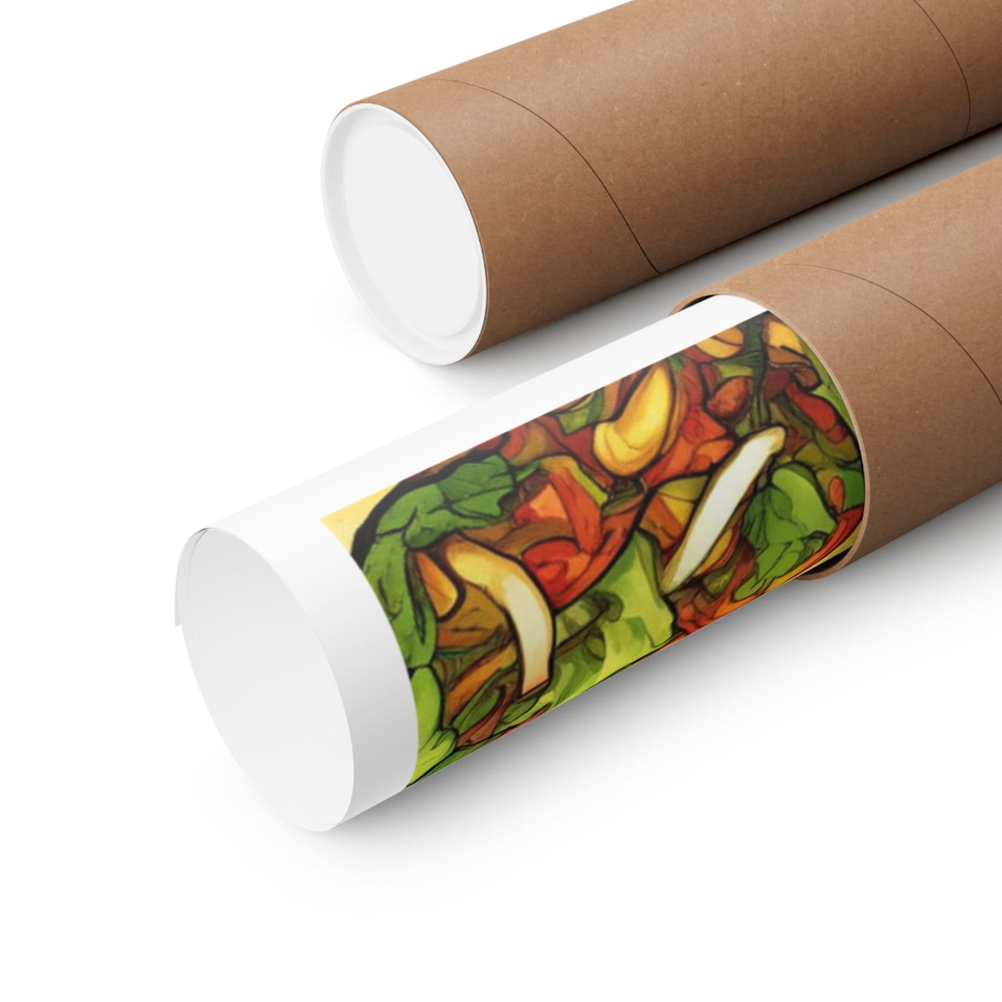 Taco Party Pattern Foodie Gift Art Poster