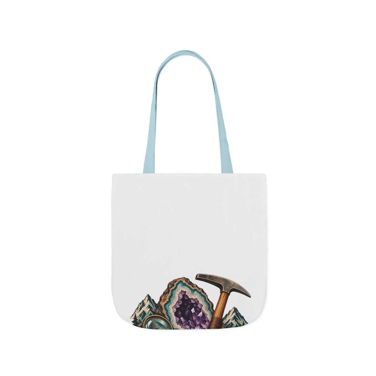 Vintage Geode and Rockhounding Field Kit Tote Bag