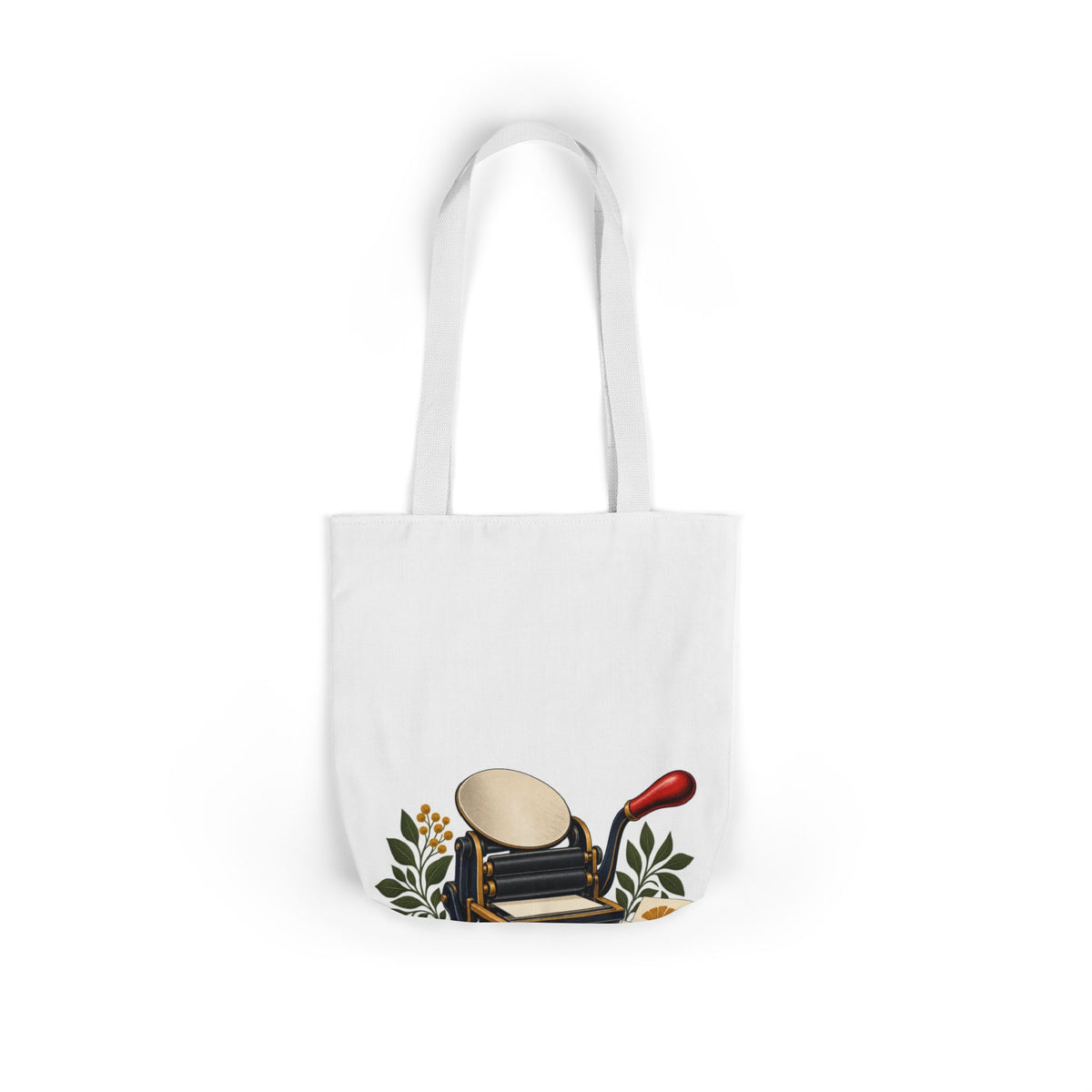 Botanical Letterpress Printshop Tote Bag
