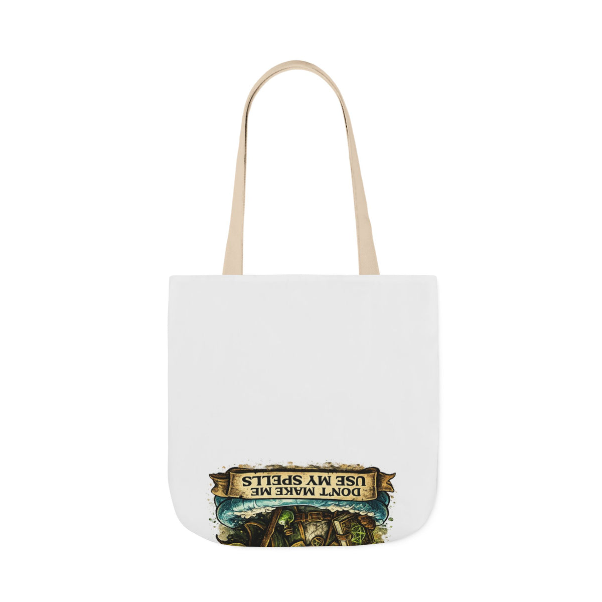 Crazy Cat Wizard Funny Fantasy Magic Tote Bag