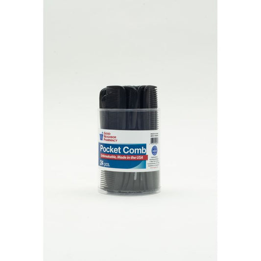 Good Neighbor Pharmacy Pocket Comb Tub 24ct
