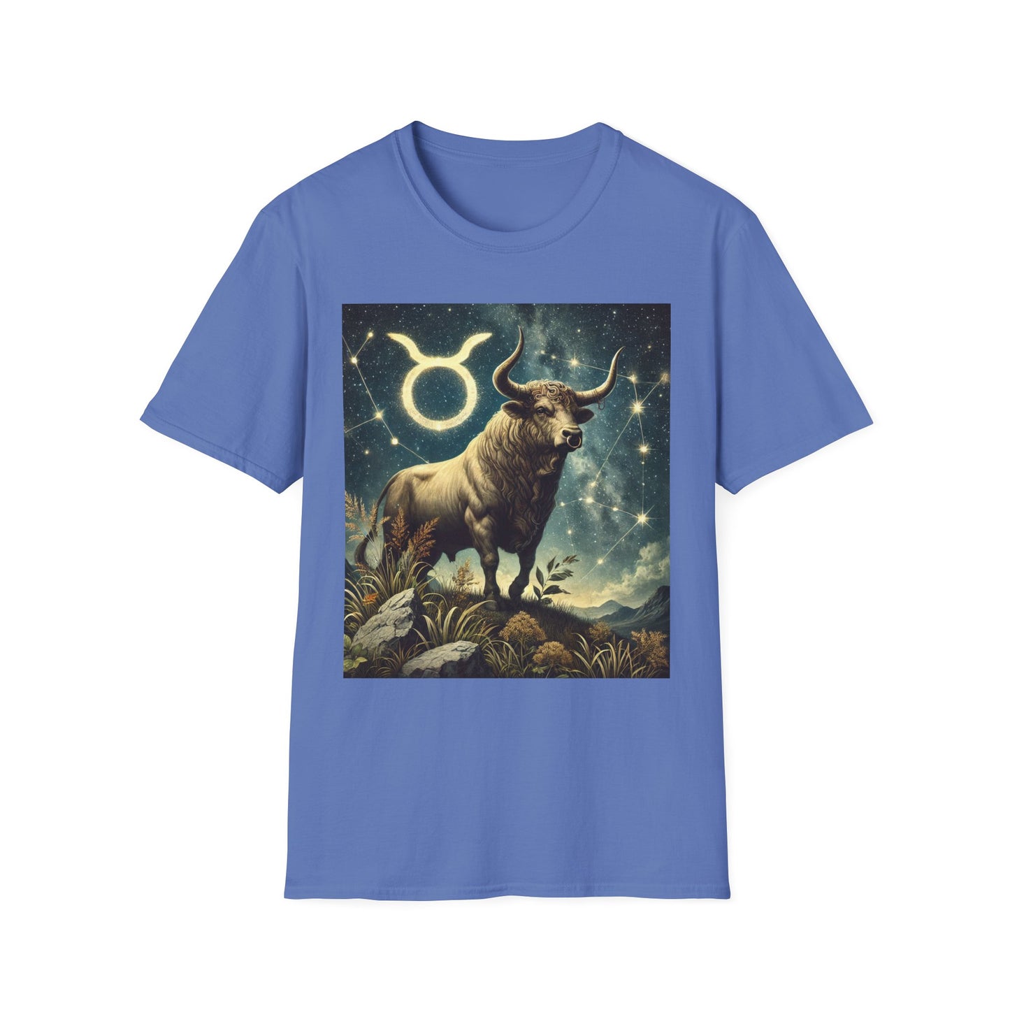 Taurus Bull Unisex T-Shirt, Zodiac Tee, Astrology Clothing, Bull Shirt, Horoscope Top