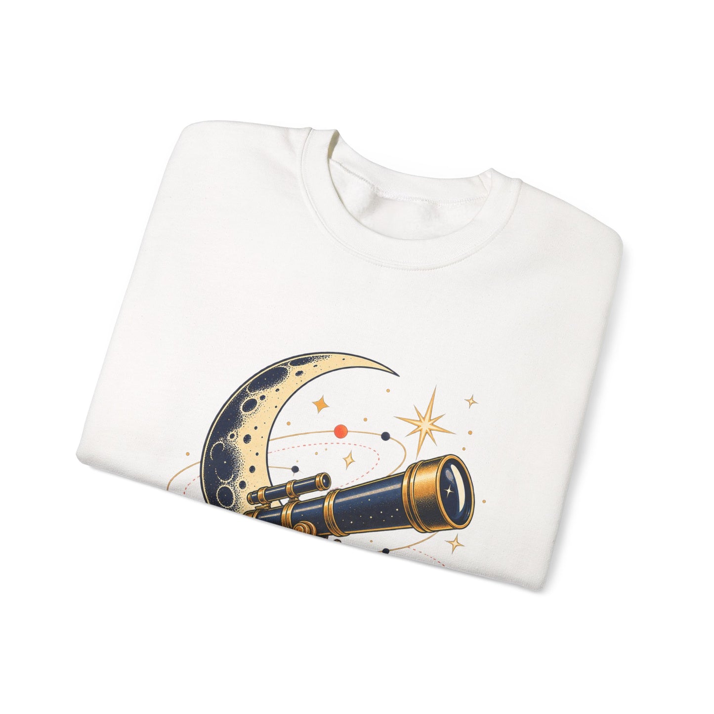 Vintage Telescope Celestial Astronomy Sweatshirt