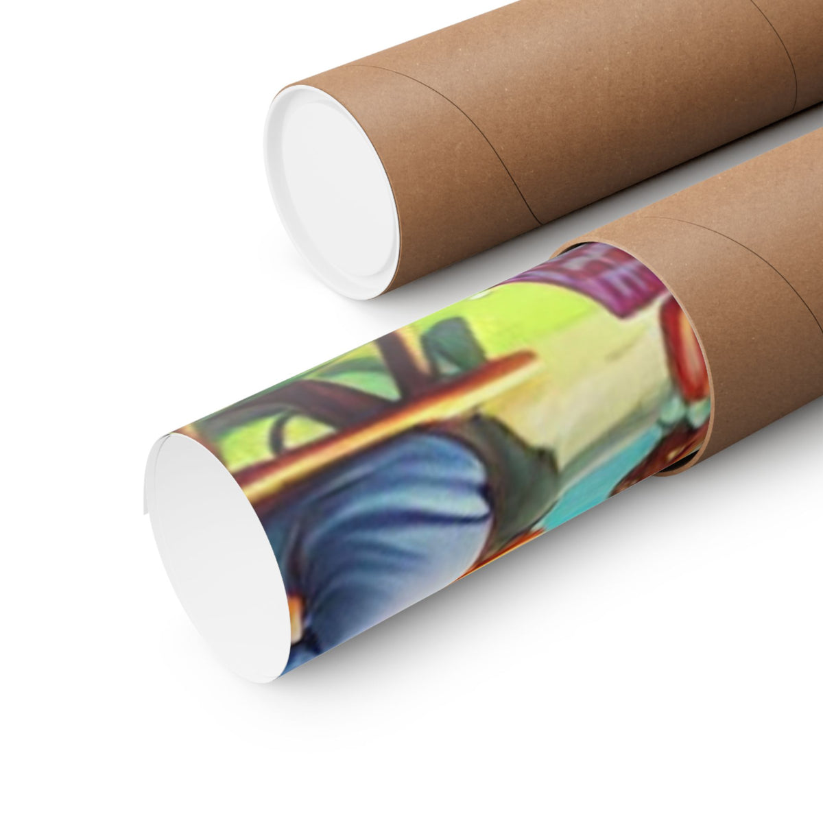 Chaotic Picnic Duck Funny Summer Wall Art Poster