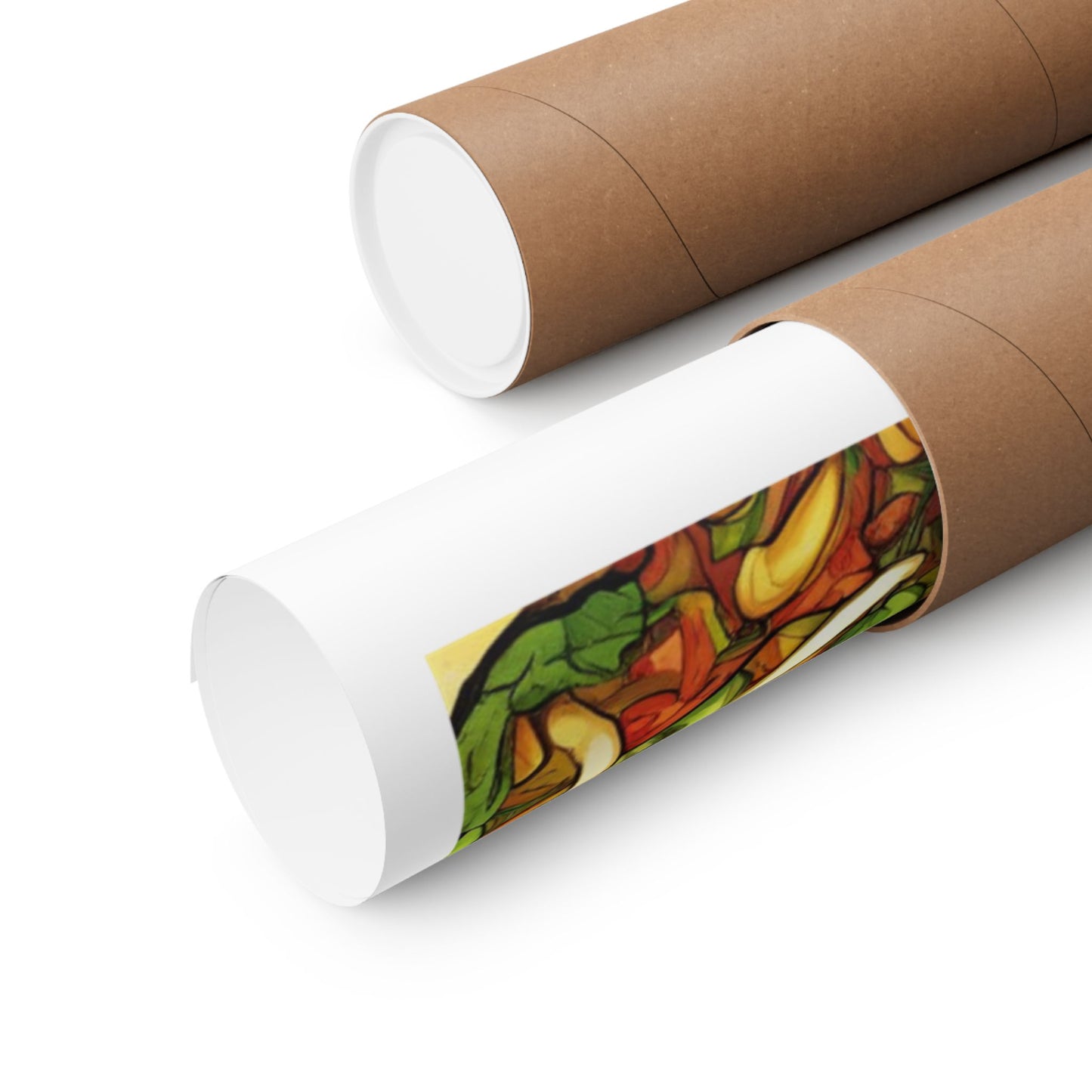 Taco Party Pattern Foodie Gift Art Poster