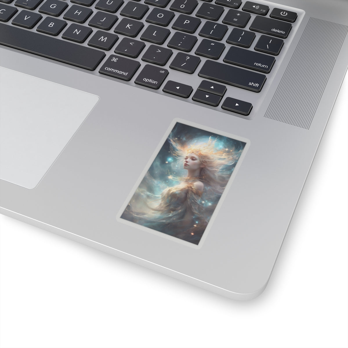 Solar Celestial Spirit Fantasy Portrait Sticker