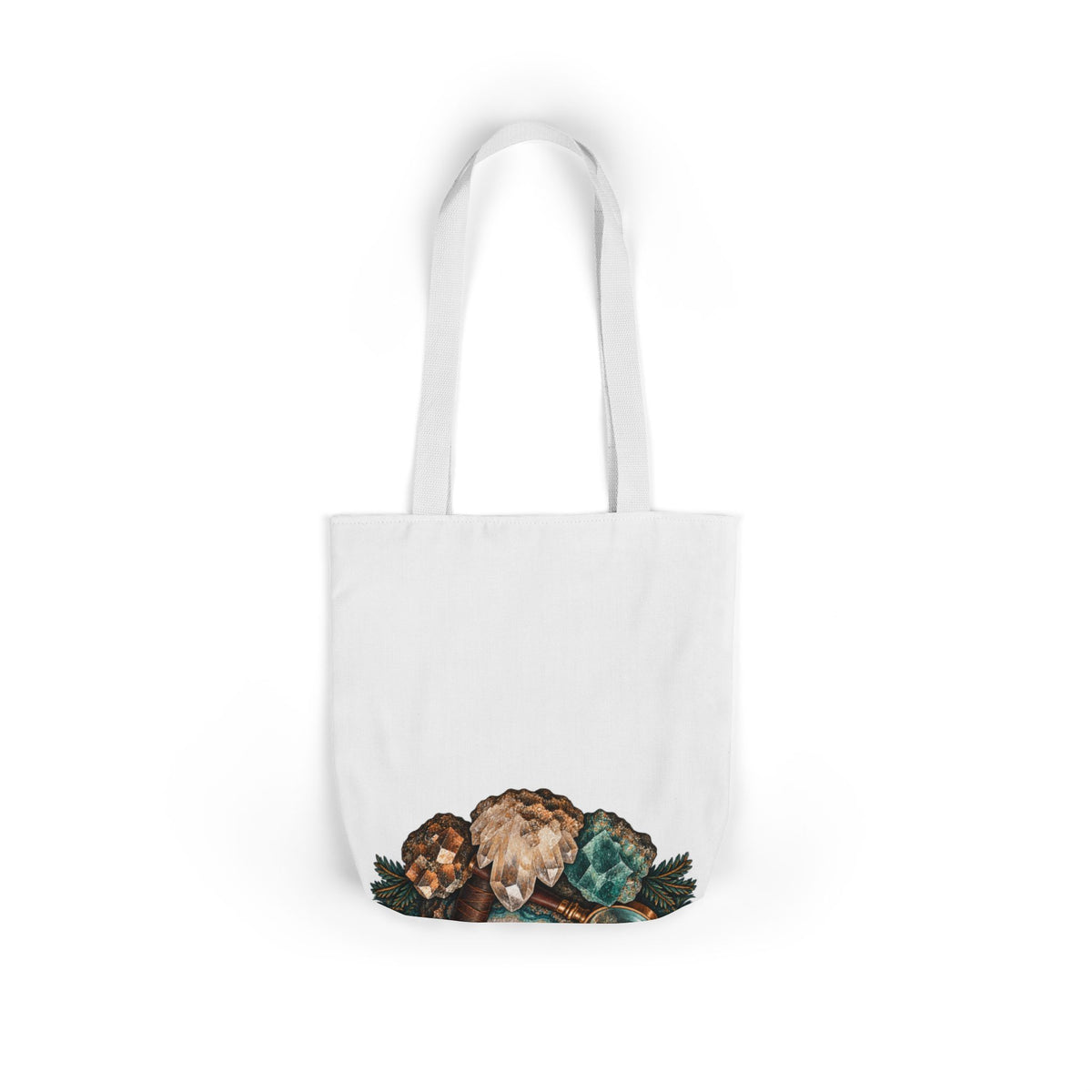 Vintage Geode and Rockhounding Field Kit Tote Bag