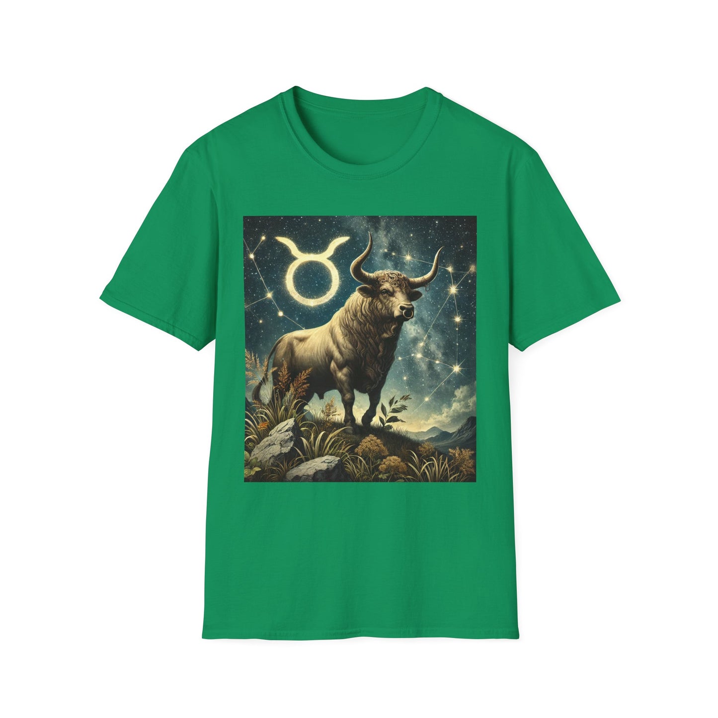 Taurus Bull Unisex T-Shirt, Zodiac Tee, Astrology Clothing, Bull Shirt, Horoscope Top