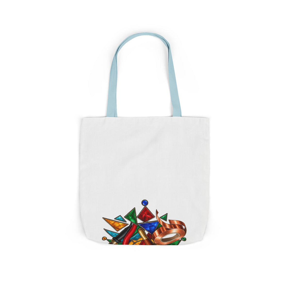 Stained Glass Workshop Tools Tote Bag