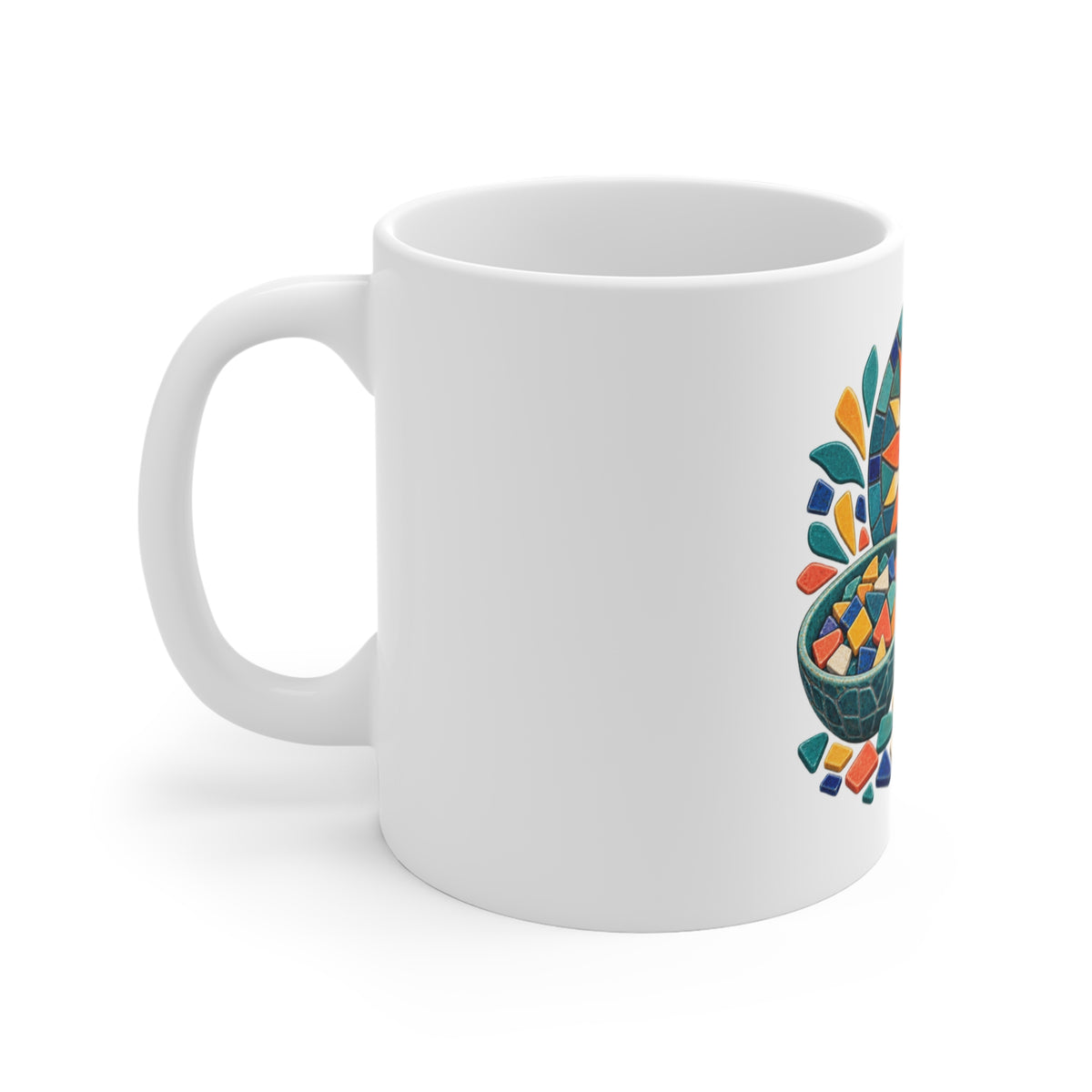 Sunburst Mosaic Making Workshop Mug
