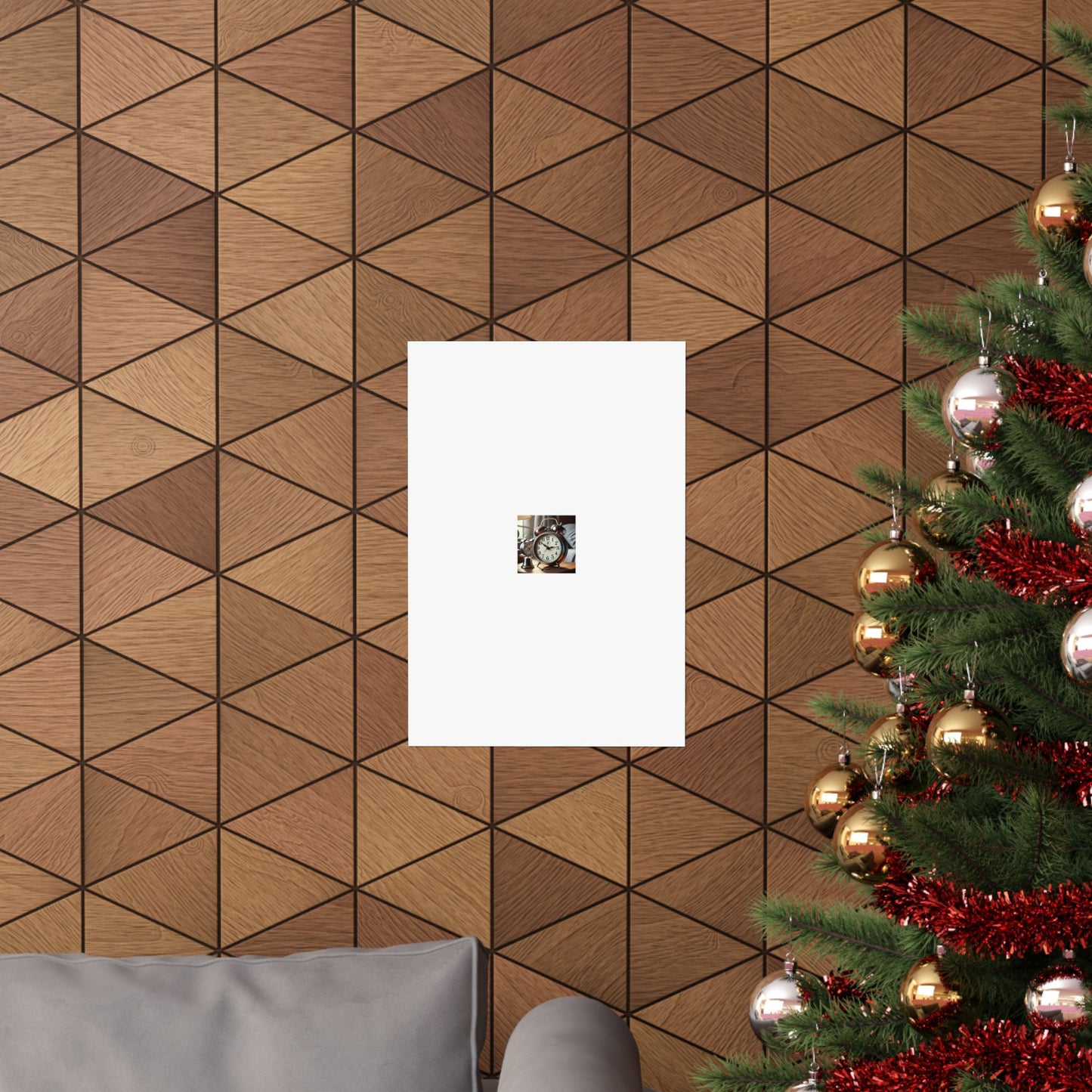 Vintage Alarm Clock Morning Routine Classic Clock Poster