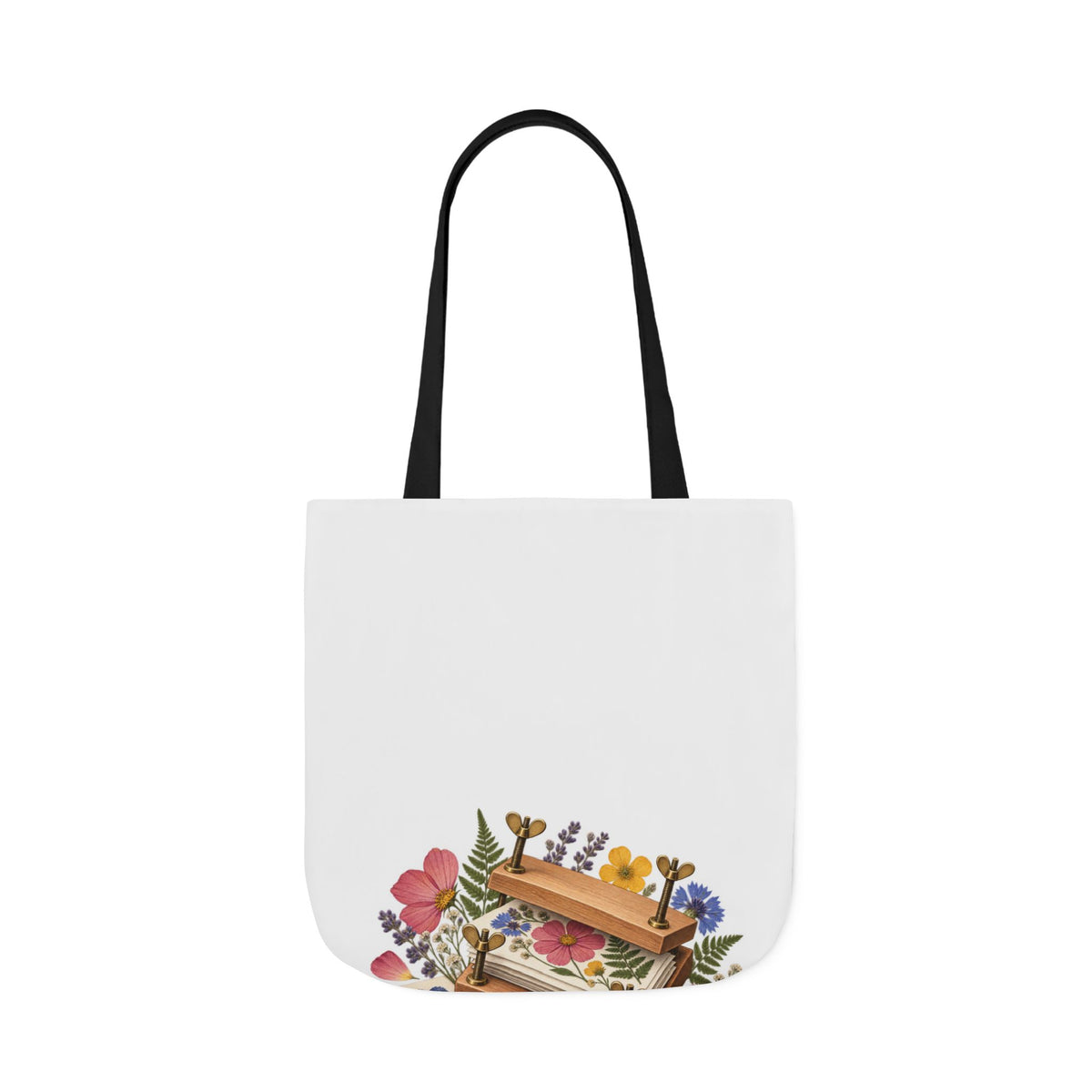 Botanical Flower Press Workshop Tote Bag