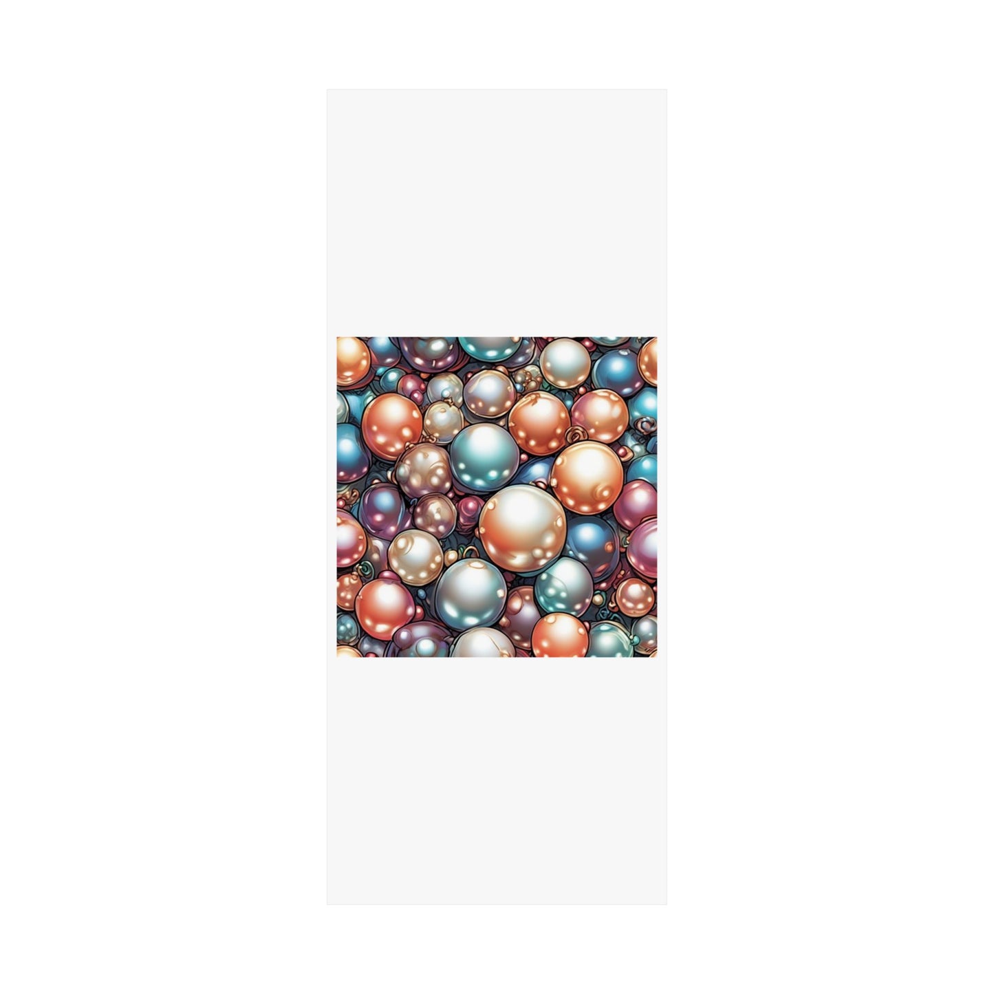 Glossy Orb Marble Abstract Gift Art Poster