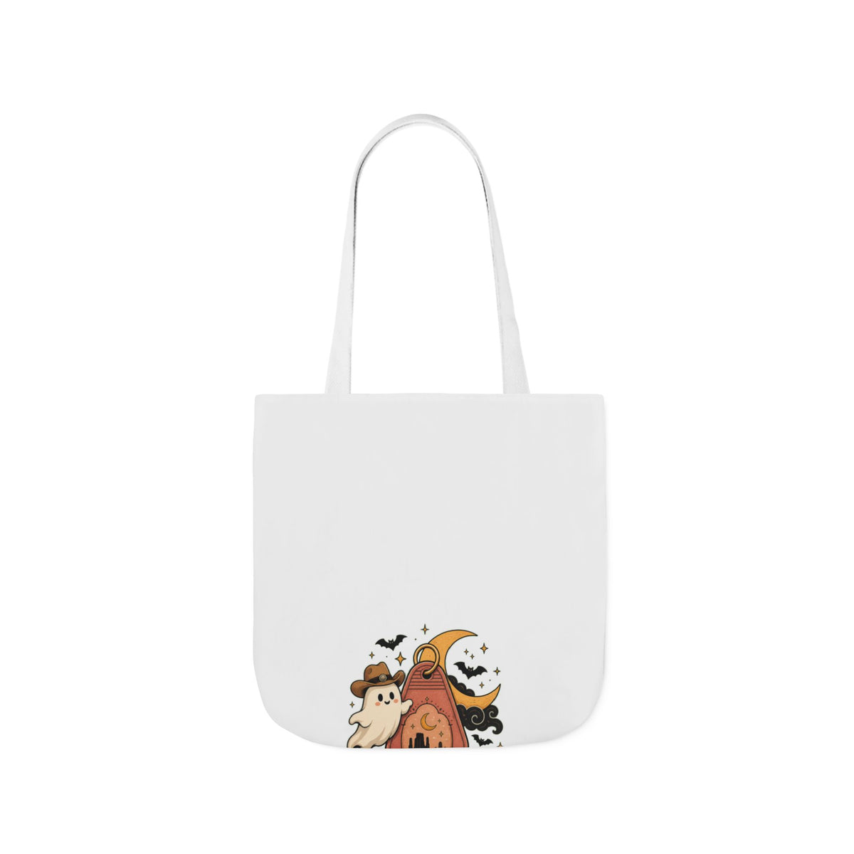 Haunted Desert Keytag Ghost Halloween Tote Bag